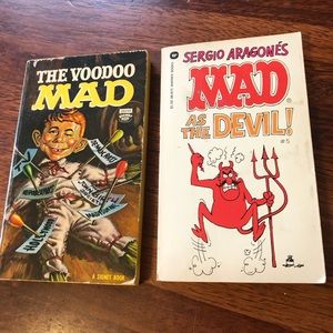 Vintage MAD Paperback Books